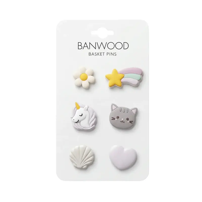 Set de Pins para Canasto - Magia