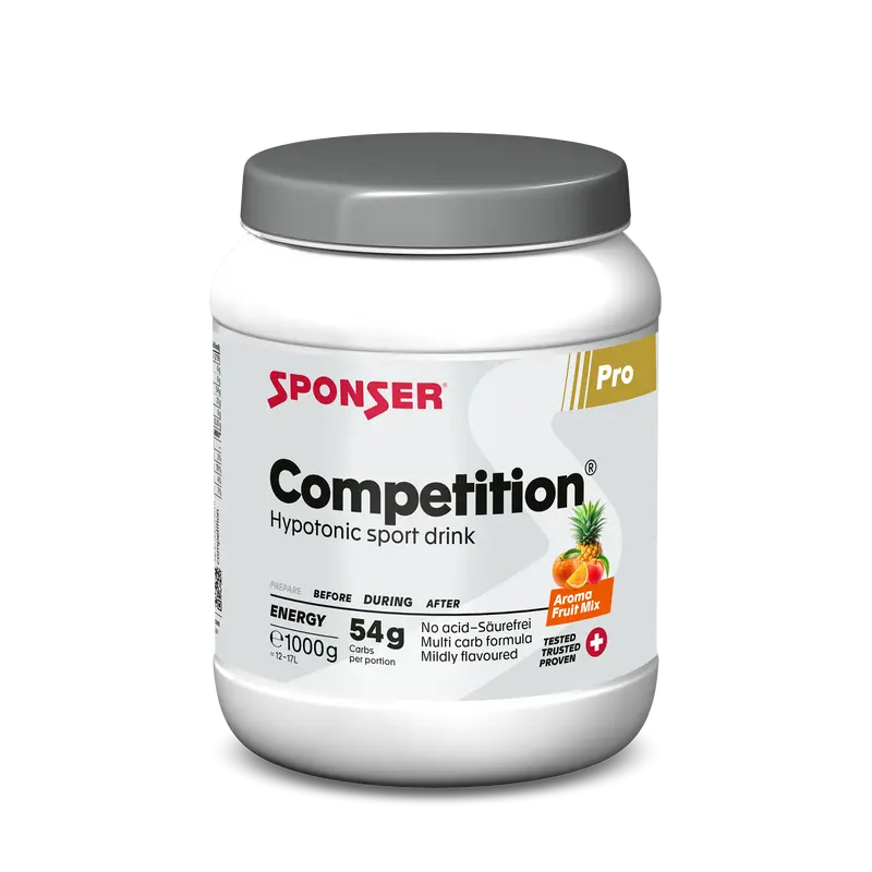Sponser Competition - Bebida deportiva Hipotónica hidratante en tarro (1.000 grs)