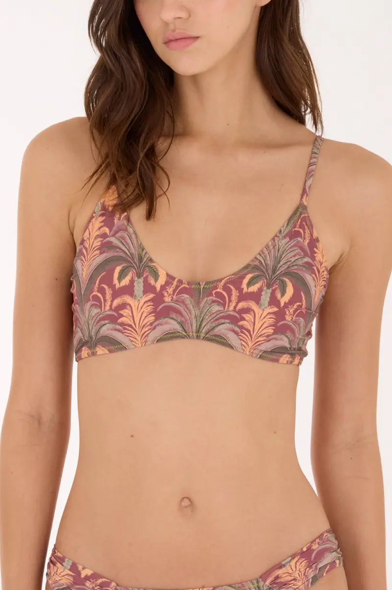 Sunset Oasis Goldstitch Elowen Top
