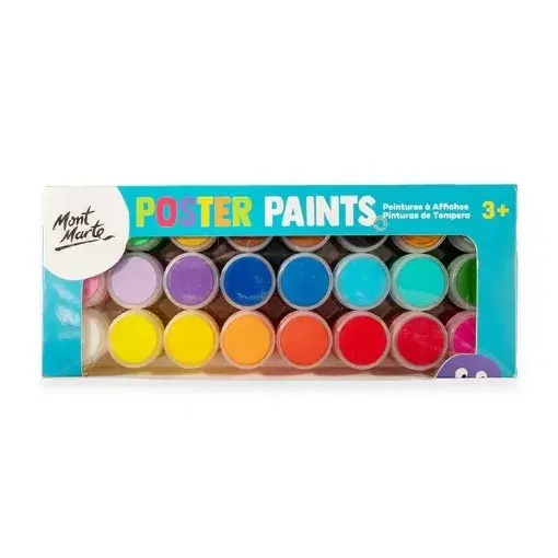 Témperas Poster Paint - 24 colores