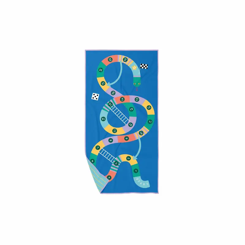 Toalla Microfibra PlayTowel M - Snakes & Ladders