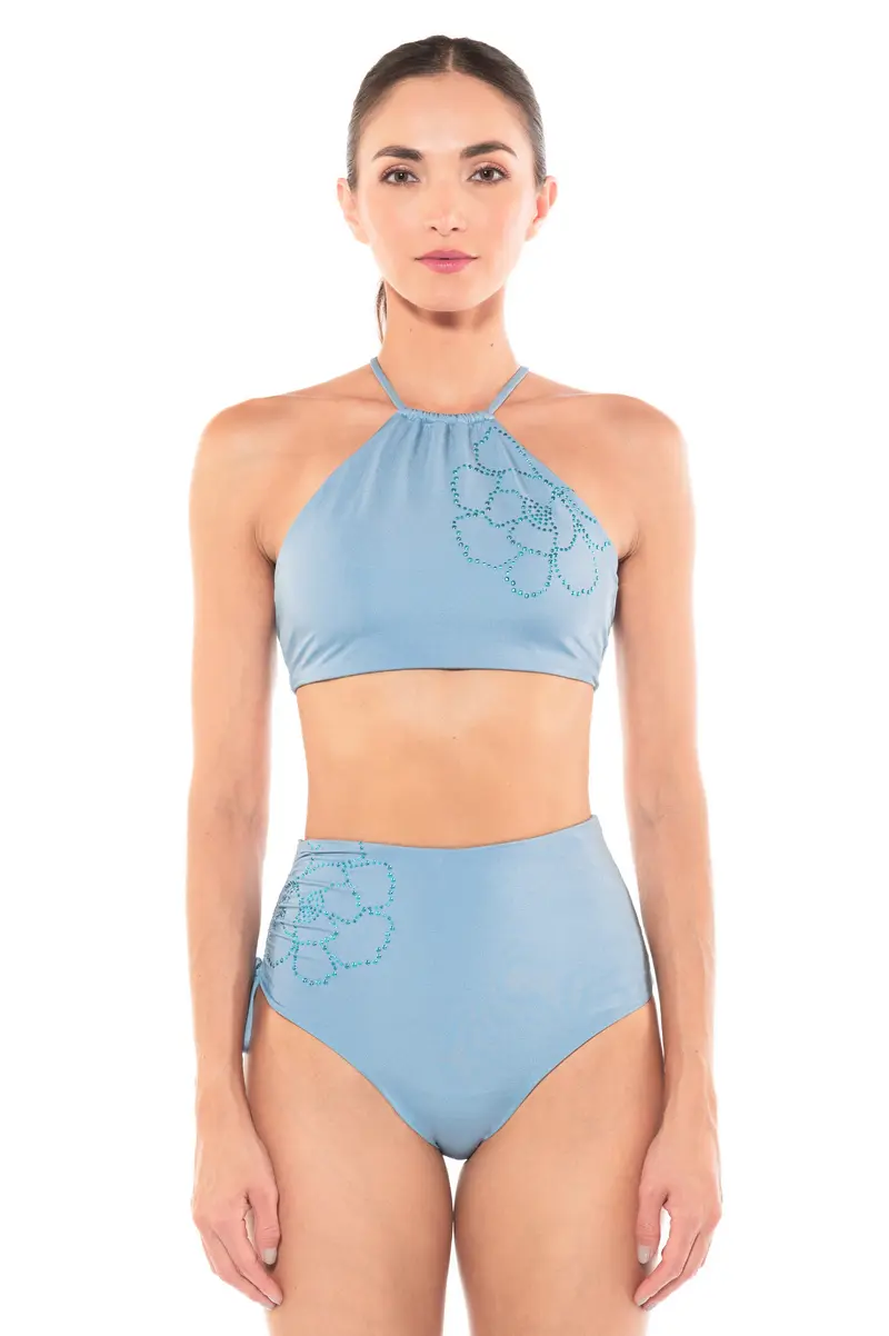 Top Abril Sky Blue