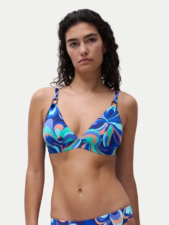 Top bikini triángulo con foam ligero Chantelle