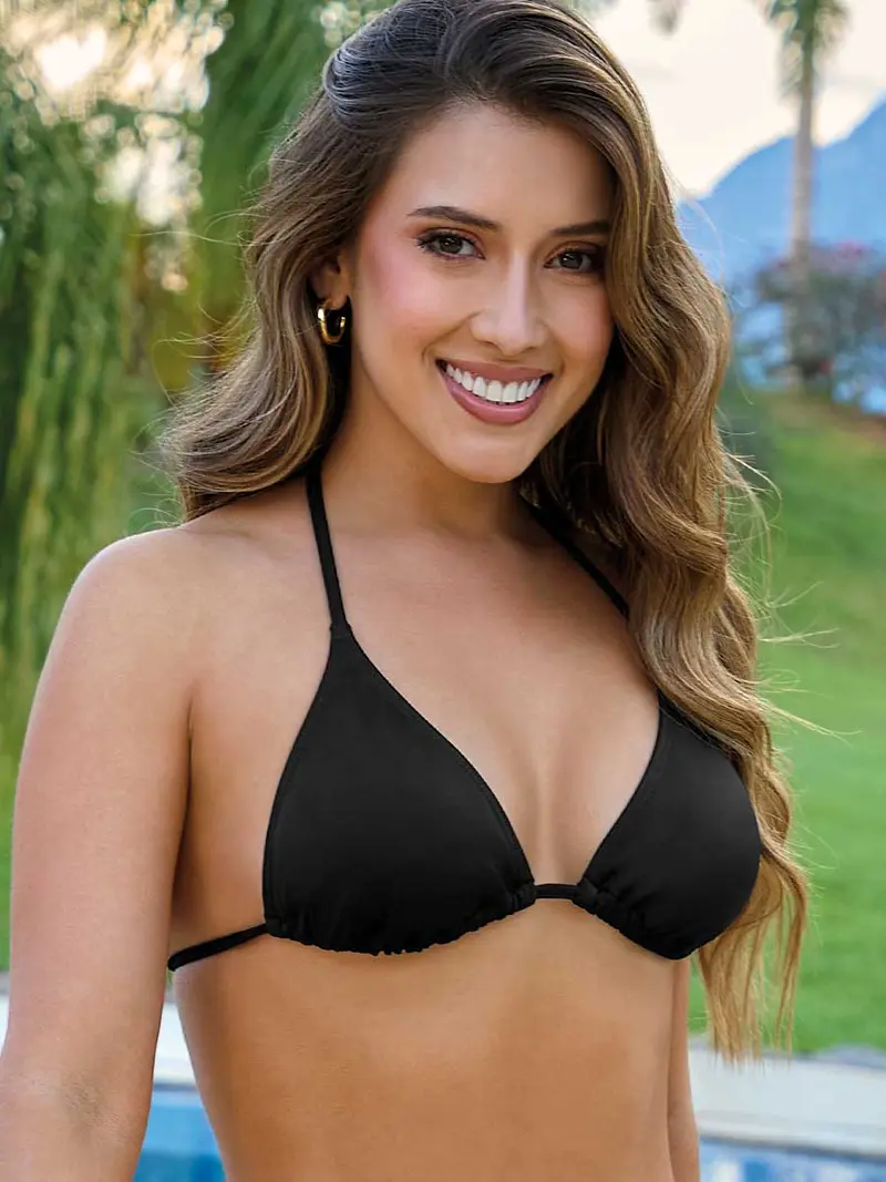 Top de Baño Asoleador Negro