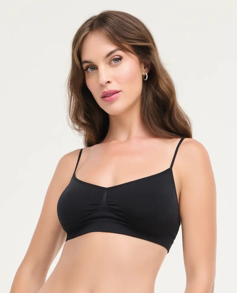 Top Seamless | Paquete X2 | Escote en V