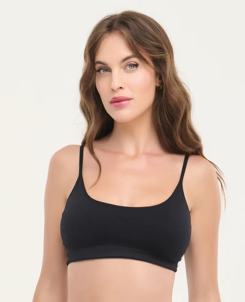 Top Seamless | Tiras Fijas | Ajuste Natural