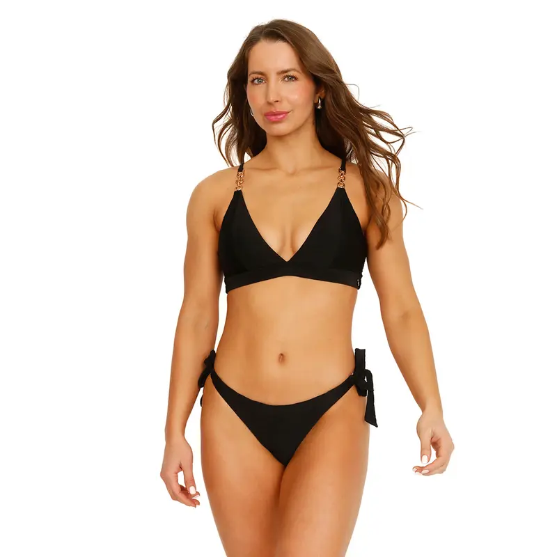 Traje de Baño Mujer Bikini Amalia Black H2O Wear