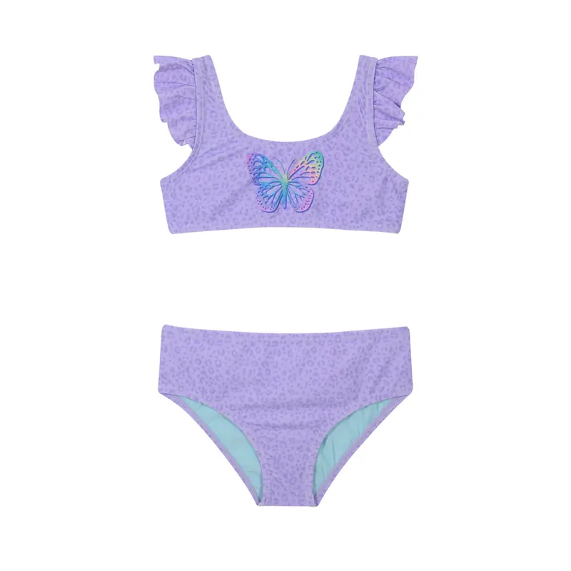 Traje de Baño Niña Bikini Vuelos UV50 H2O Wear Lila