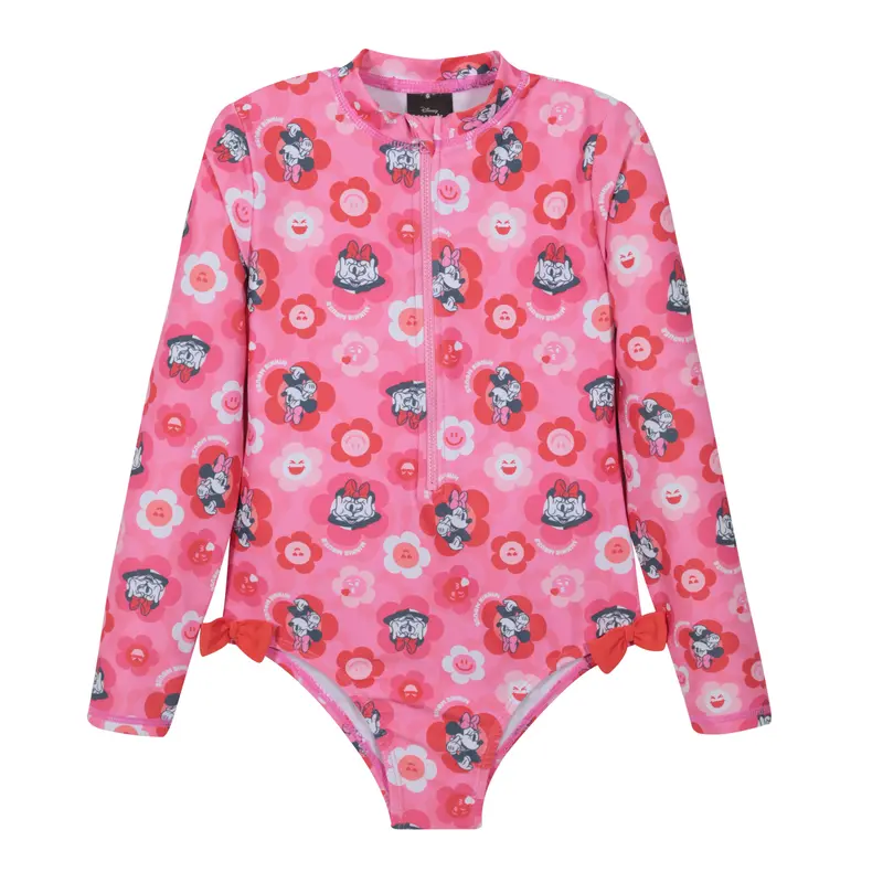 Traje de Baño Niña Entero UV50 M/Larga Minnie Disney