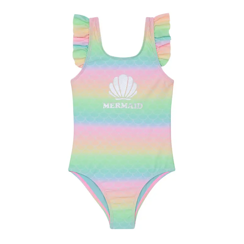 Traje de Baño Niña Estamp. Vuelos UV30+ H2O Wear Rosado