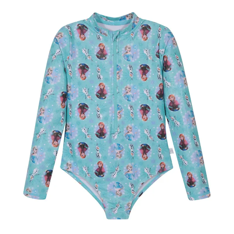 Traje de Baño Niña Manga Larga UV50+ Frozen Disney