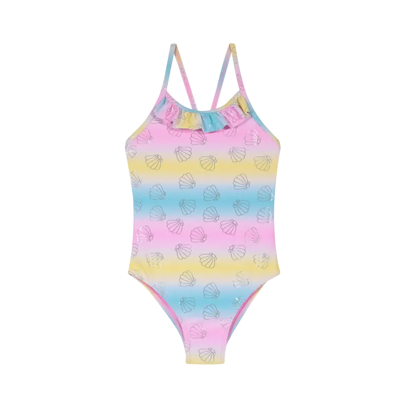 Traje de Baño Niña UV30 H2O Wear Turquesa
