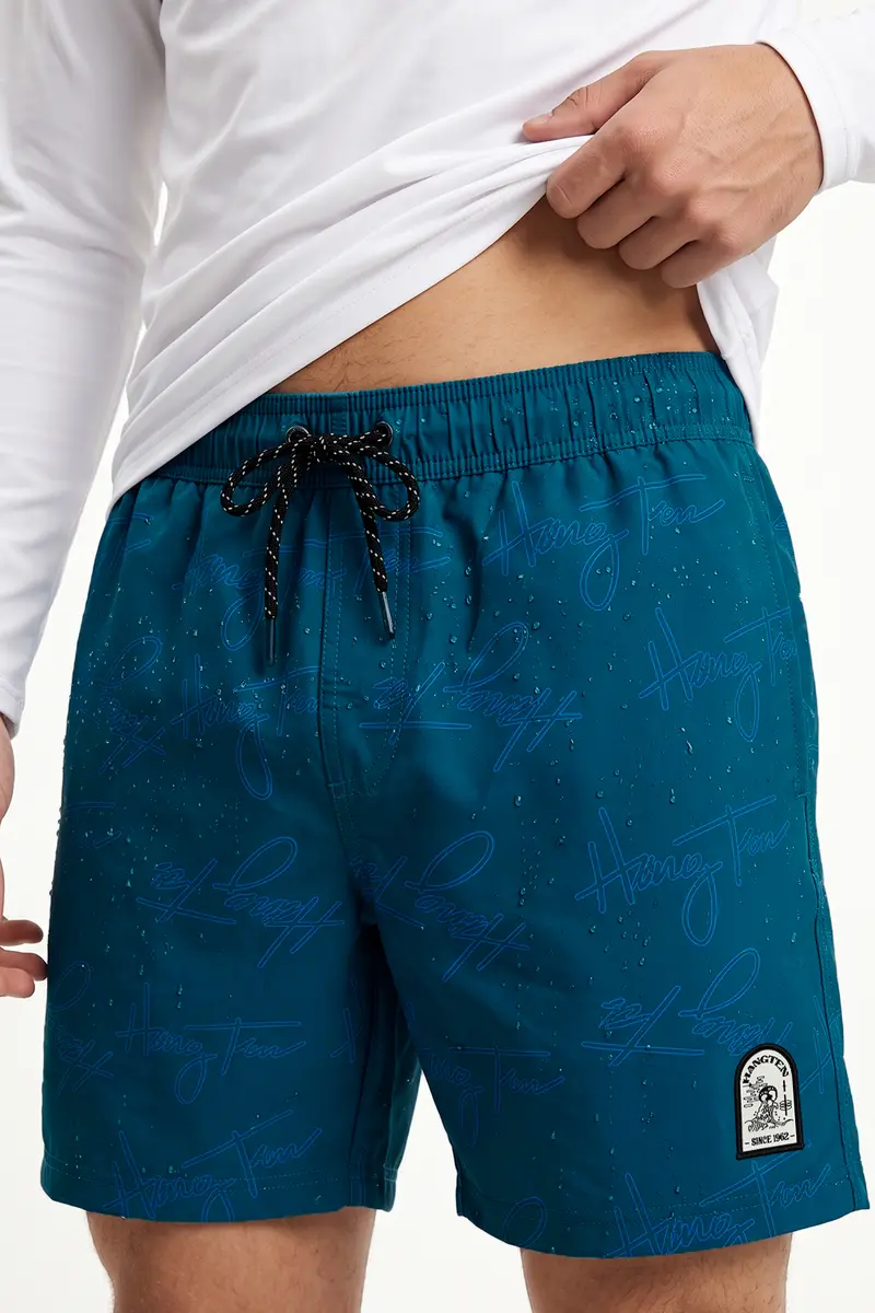 Traje de baño turquesa water reactive