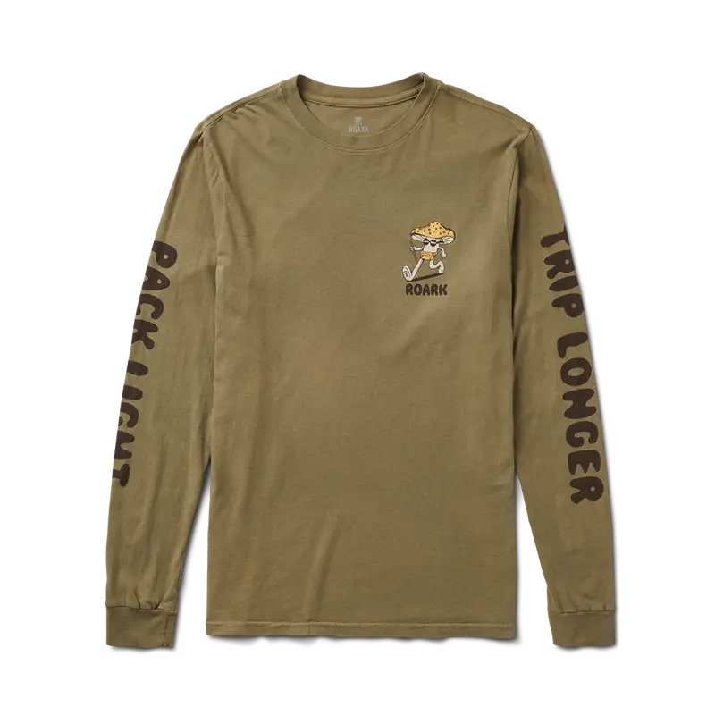 Trip Longer LS Dusty Green