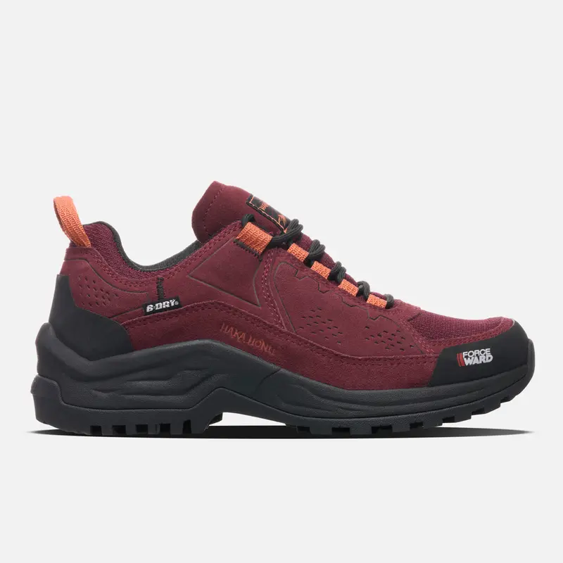 Zapato Mujer Pampa Low Burdeo Haka Honu
