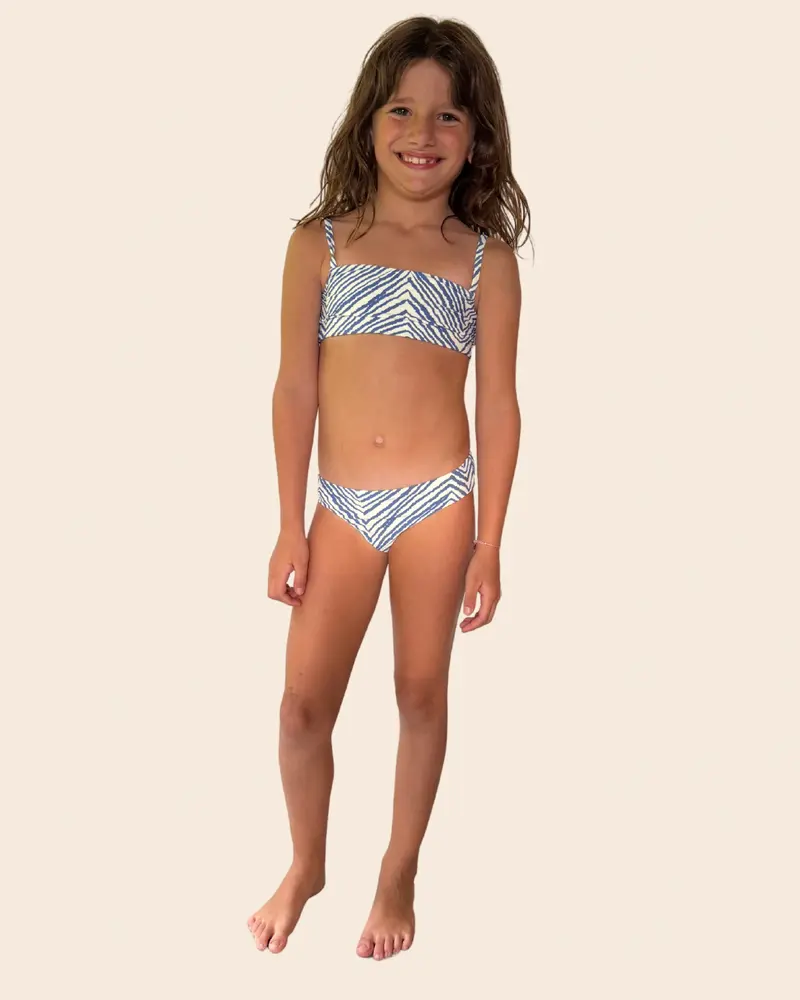 Zebra Line Blue Atena Kids Set