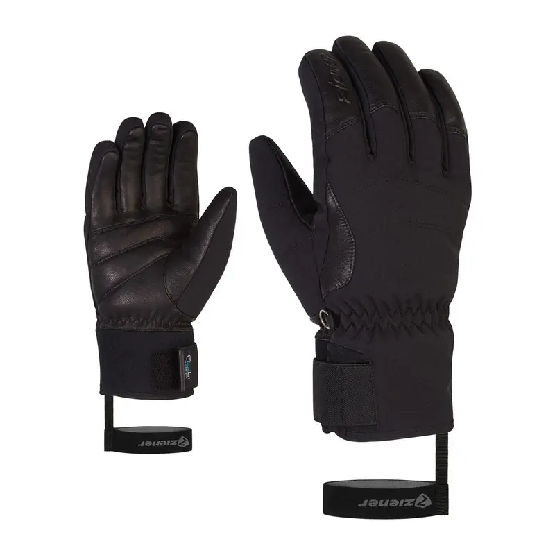 Ziener Guante de Ski Kale Aw Negro Mujer