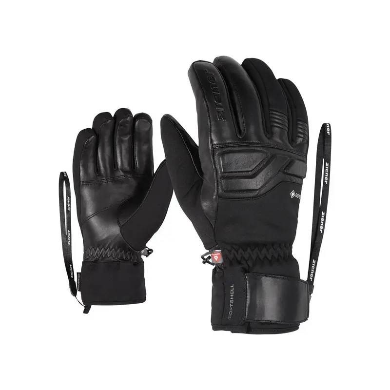 Ziener Guante Nieve Gin-Z GTX PR Hombre Negro