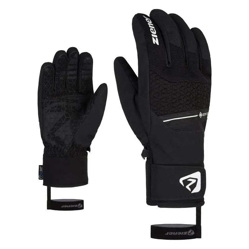 Ziener Guante Nieve Granit-Z GTX AW Hombre Negro