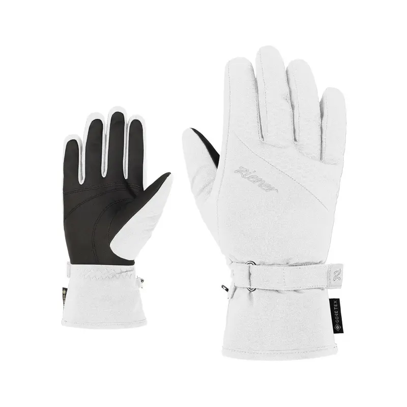 Ziener Guante Nieve Klaire-Z GTX Gore Plus Warm Mujer White Fog