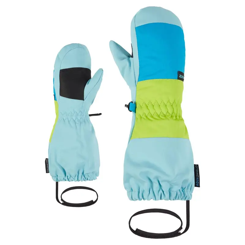 Ziener Mitón Nieve Liwi-Z AS® Mini River Blue